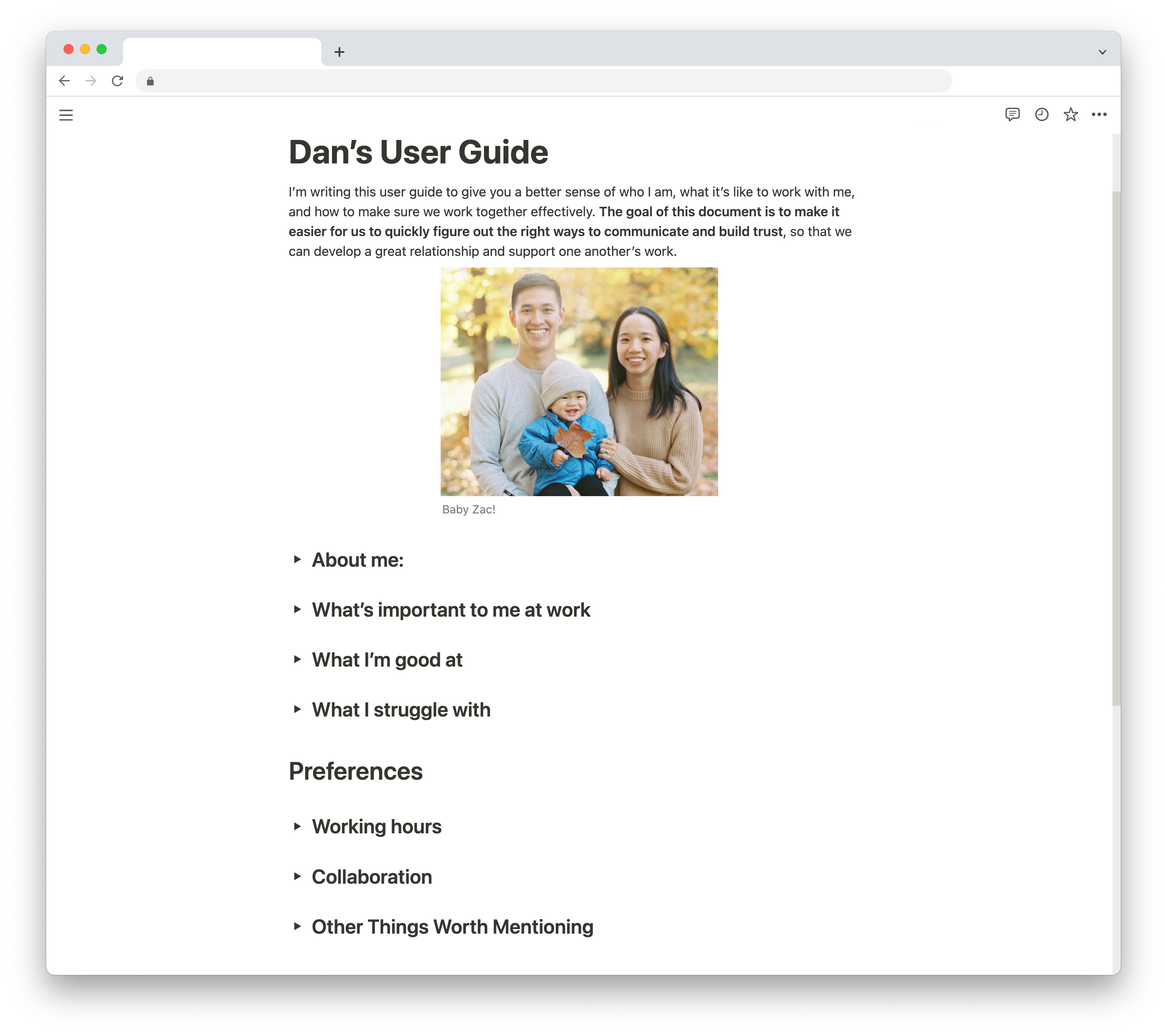 Dan's User Guide