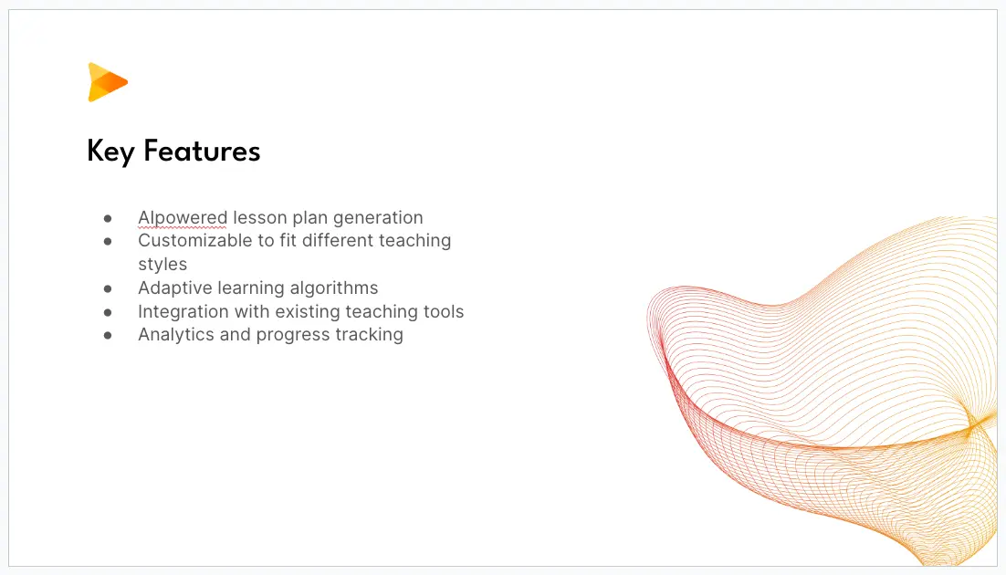Example Slides AI slide