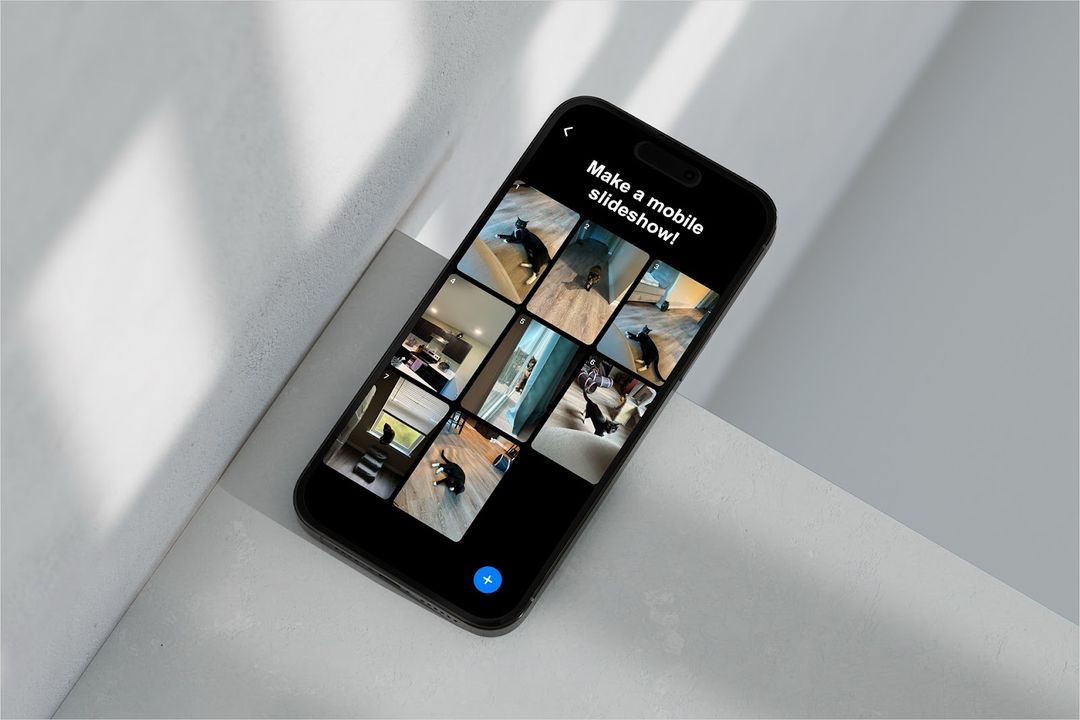 How make a slideshow on your phone - Plus