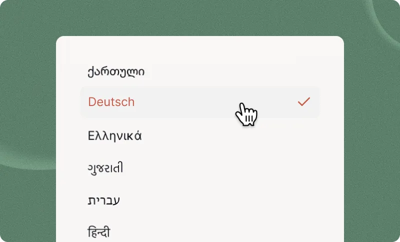 Idiomas example