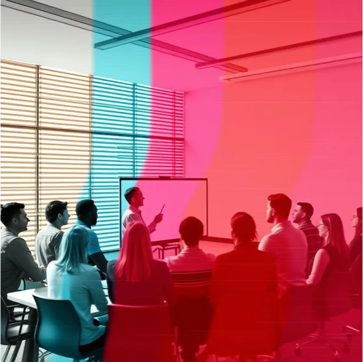 Corporate illustration example