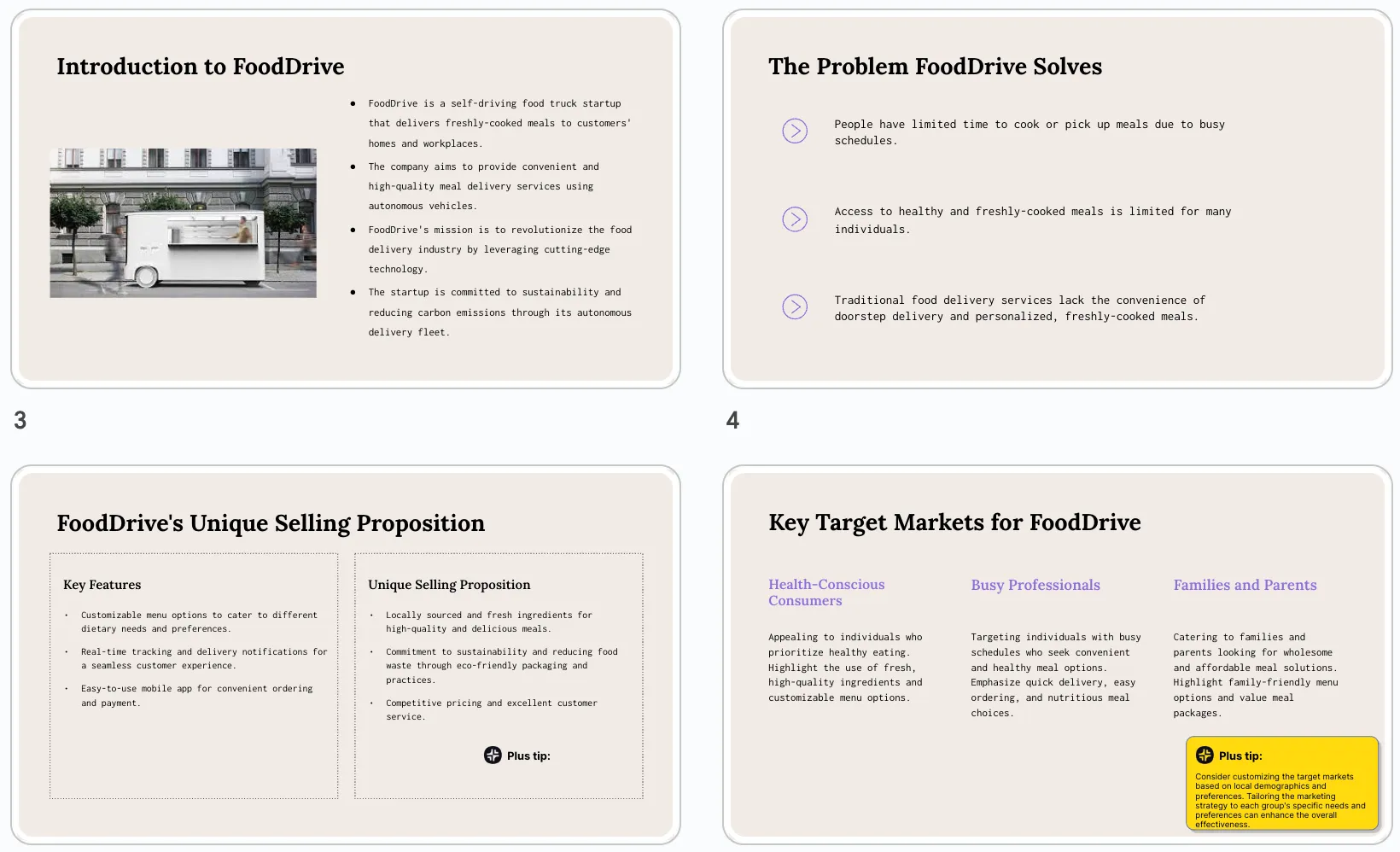 Startup marketing strategy example