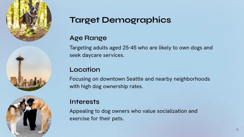 Small business marketing strategy example