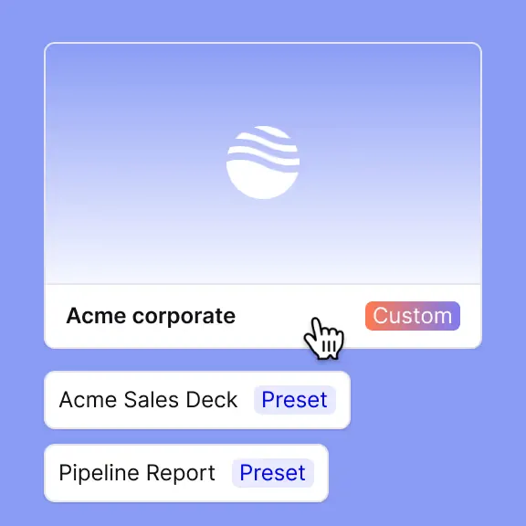 Use custom branding example