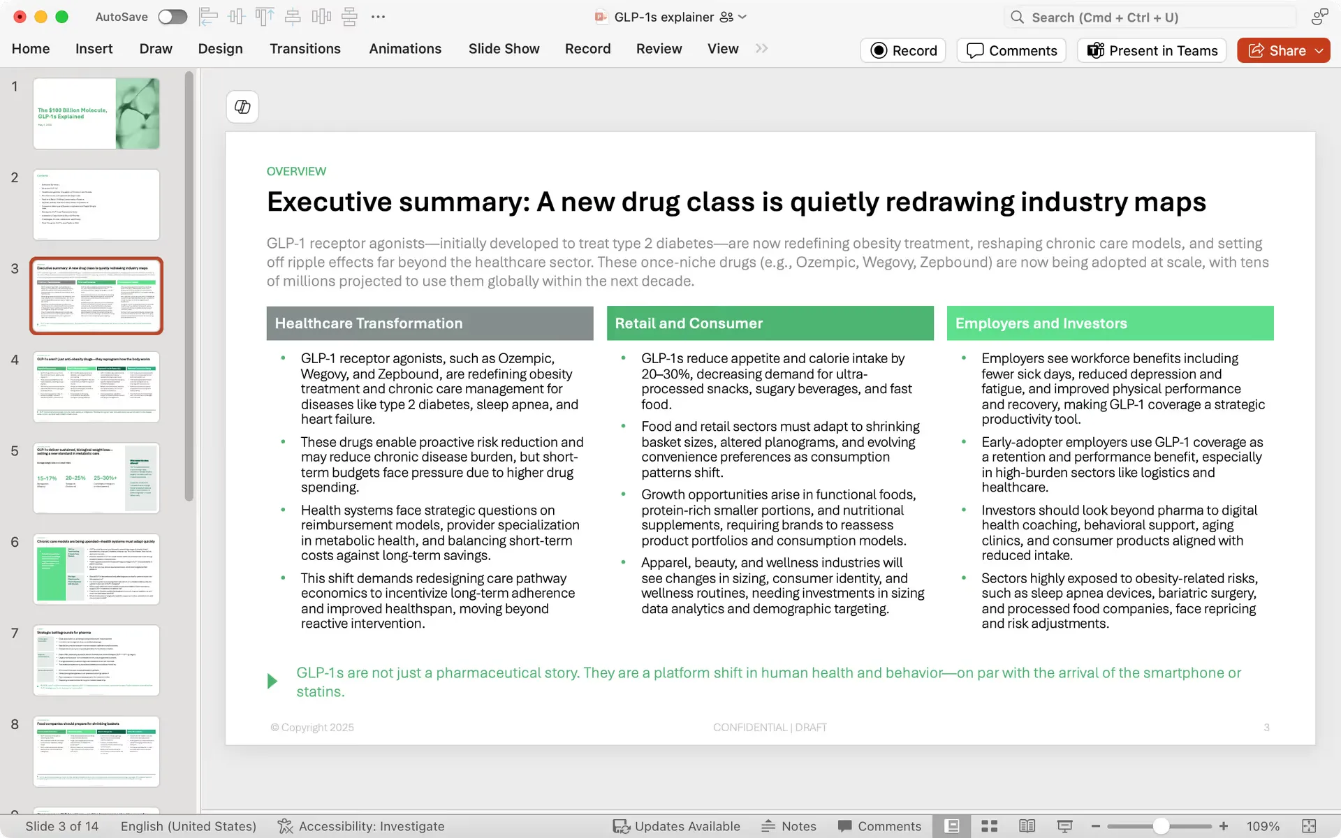 GLP-1 explainer presentation