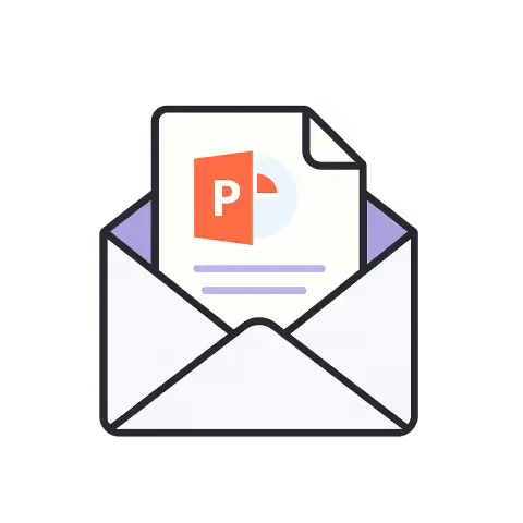 Send as an email attachment example