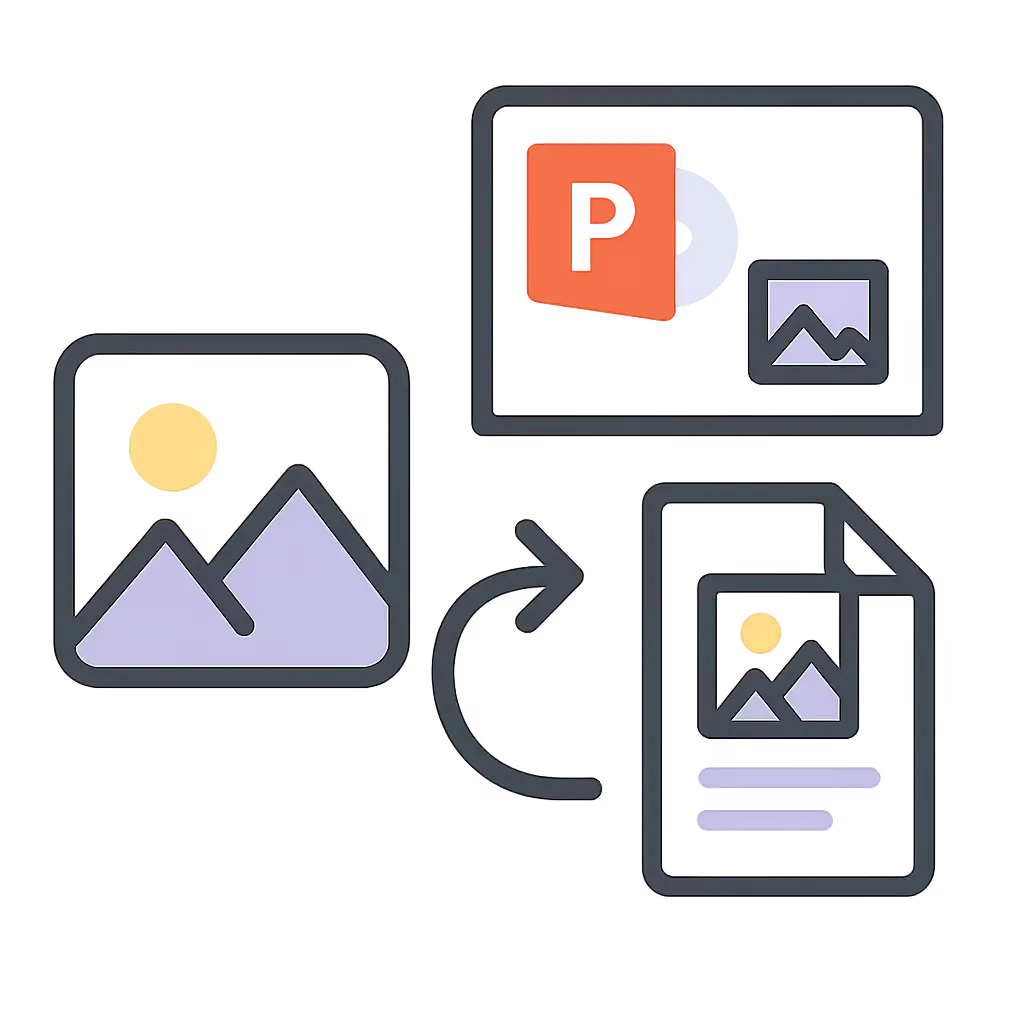Gather visuals for reuse example