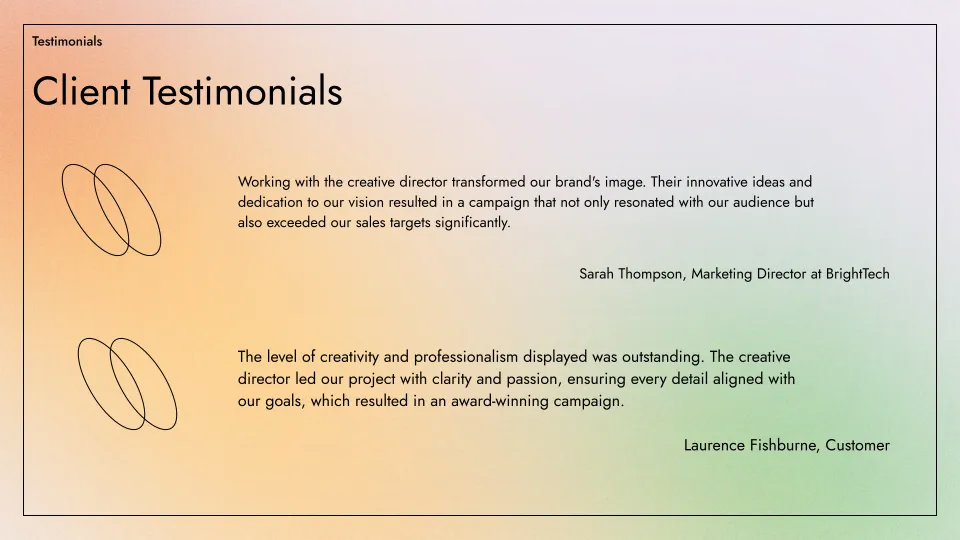 Aurora template — slide 2