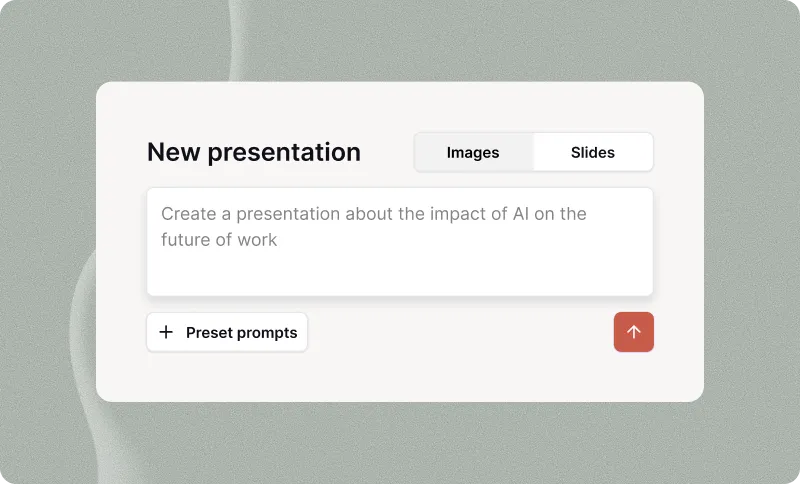 Start from a prompt example
