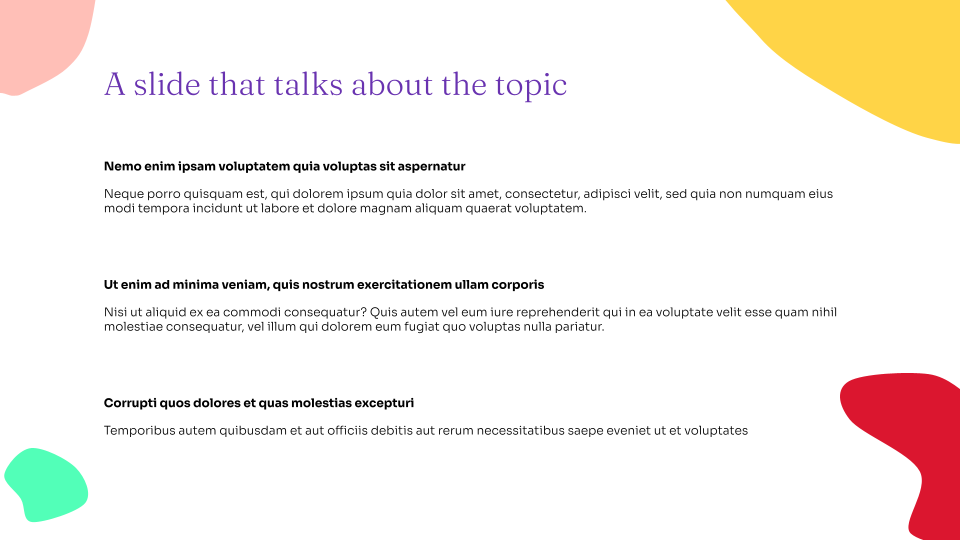 90s aesthetic presentation template — slide 4