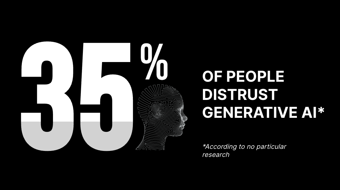 Black and white data visualizations — slide 2
