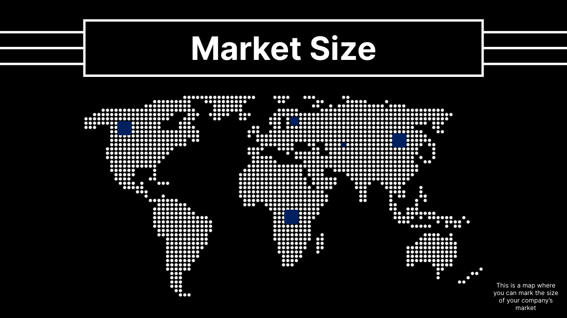 Black and white data visualizations — slide 5