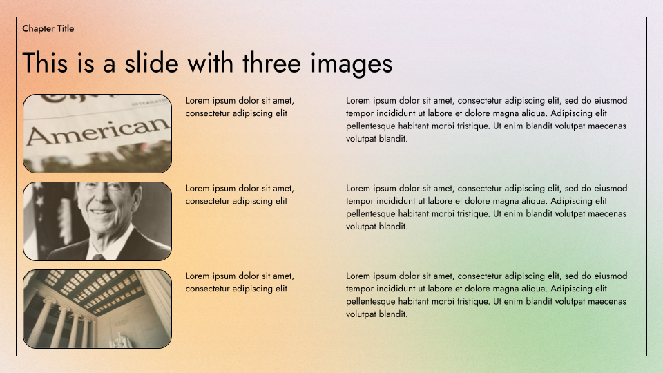 Aurora Gradient Presentation Template — slide 13