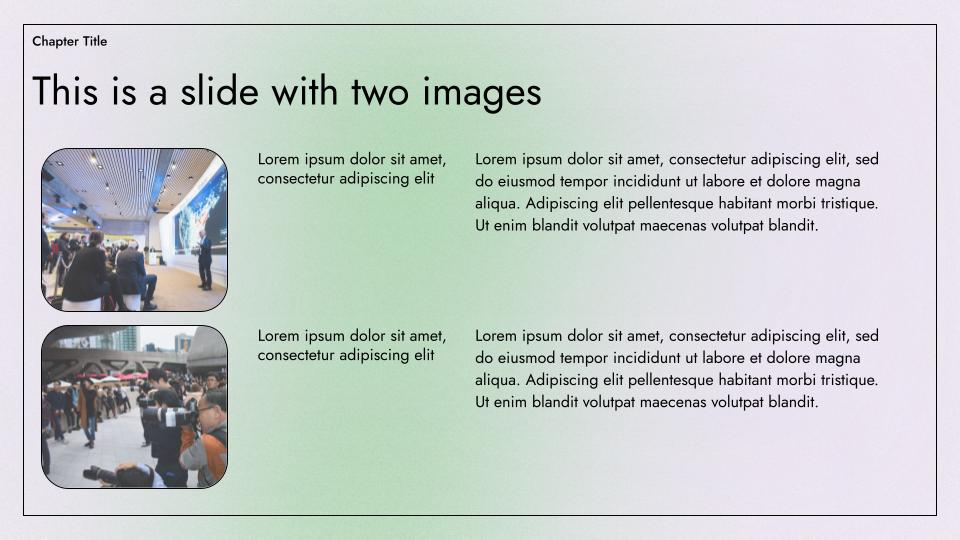 Aurora Gradient Presentation Template — slide 8