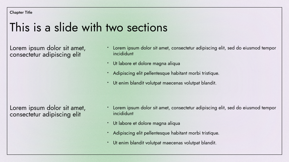 Aurora Gradient Presentation Template — slide 9