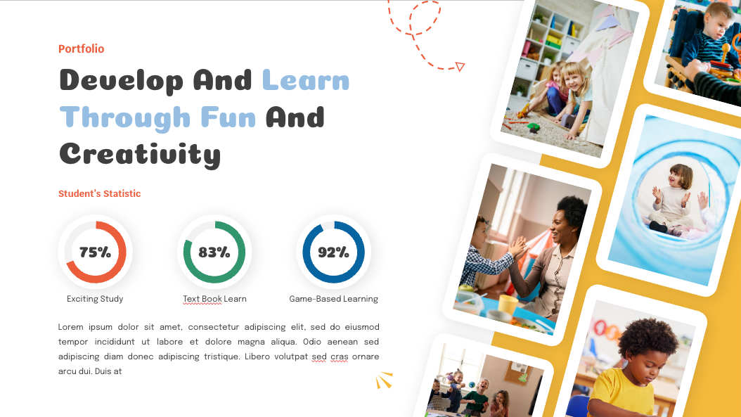 Back to school template for Kindergarten — slide 10