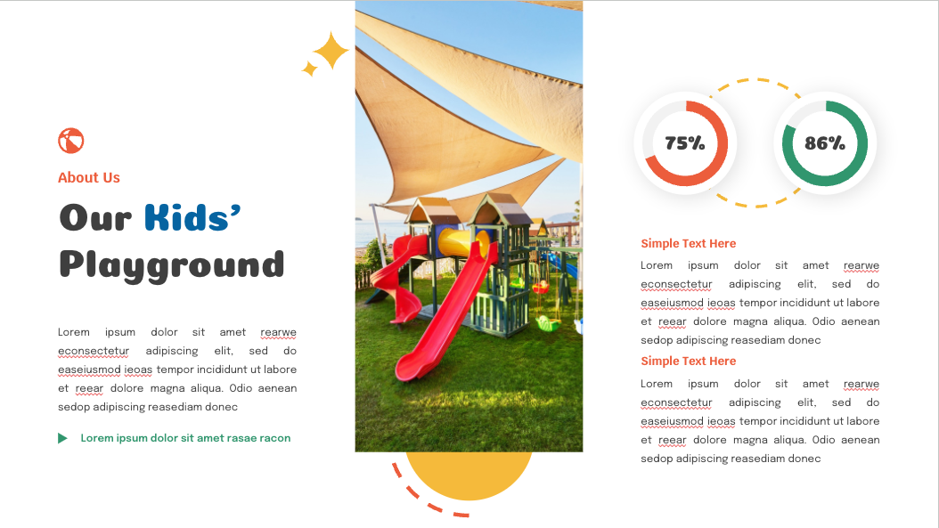 Back to school template for Kindergarten — slide 4