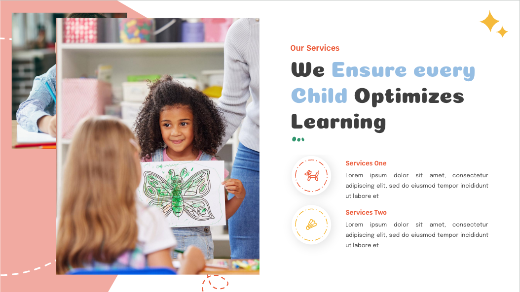 Back to school template for Kindergarten — slide 6