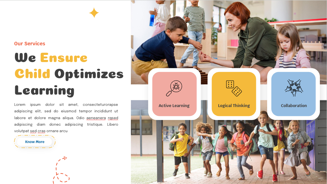 Back to school template for Kindergarten — slide 7