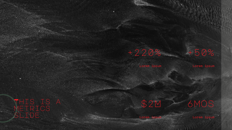 Black Sand Texture Background Template — slide 10
