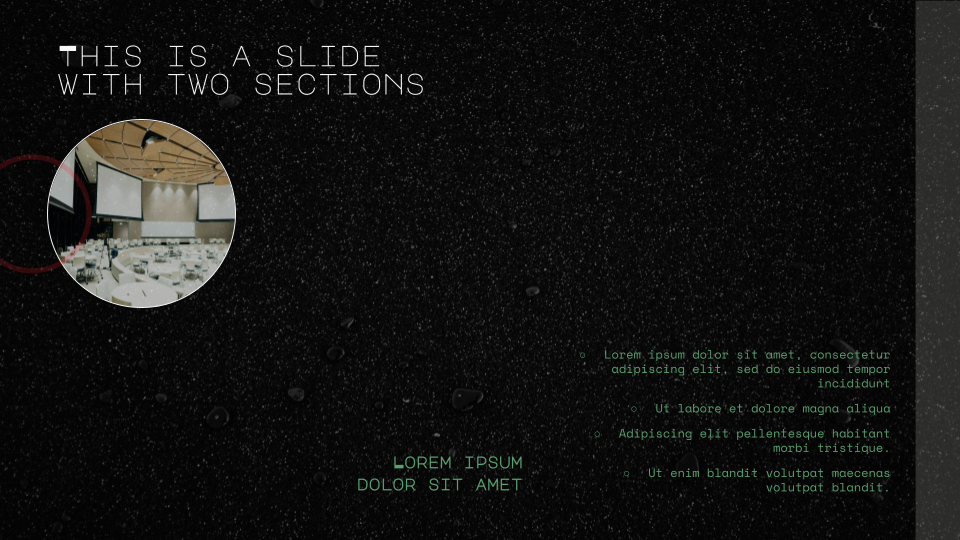Black Sand Texture Background Template — slide 11