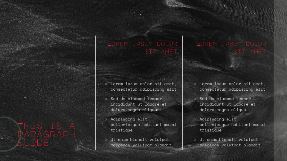 Black Sand Texture Background Template — slide 7