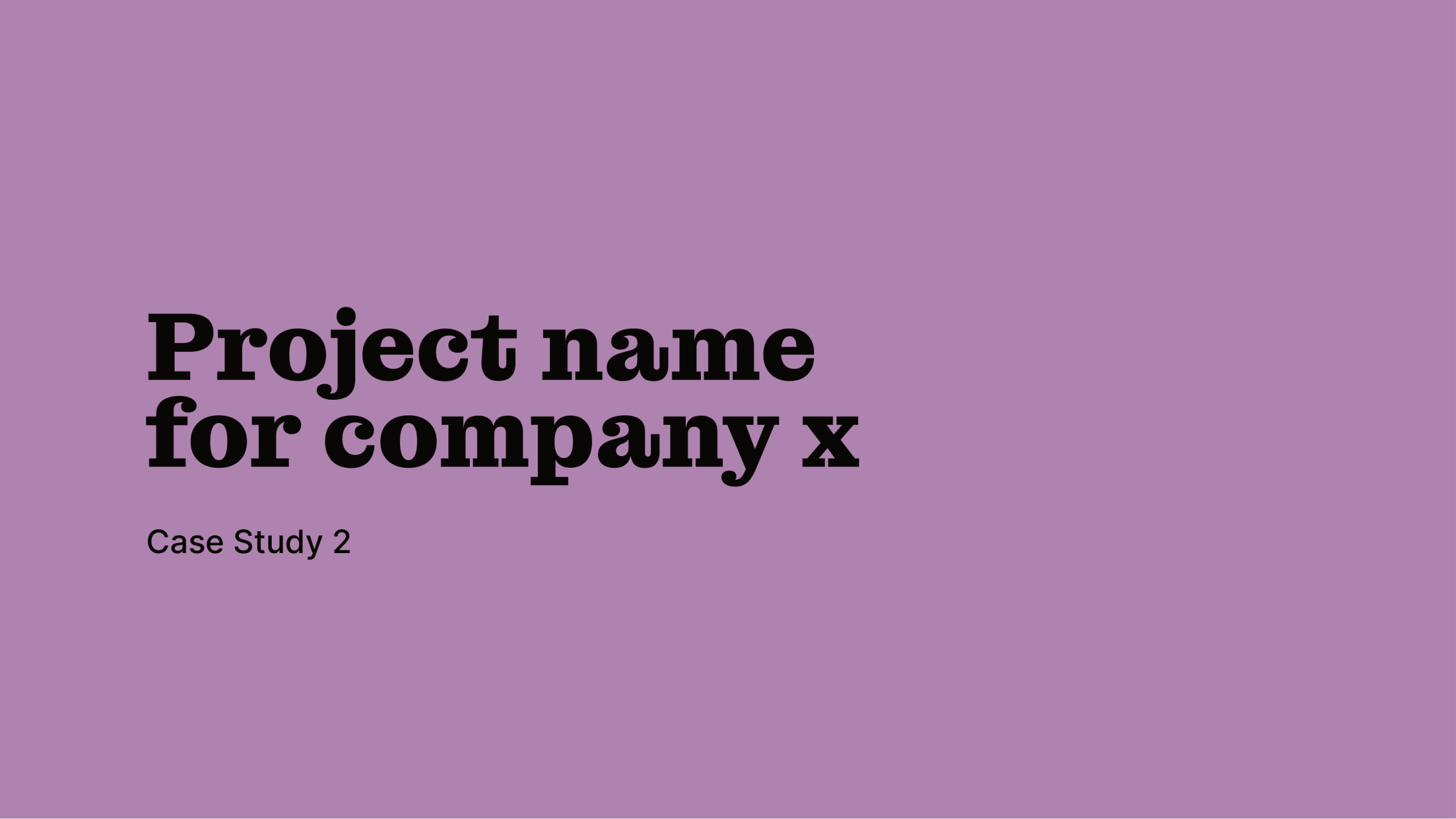 Bold Job Interview and Case Study — slide 15
