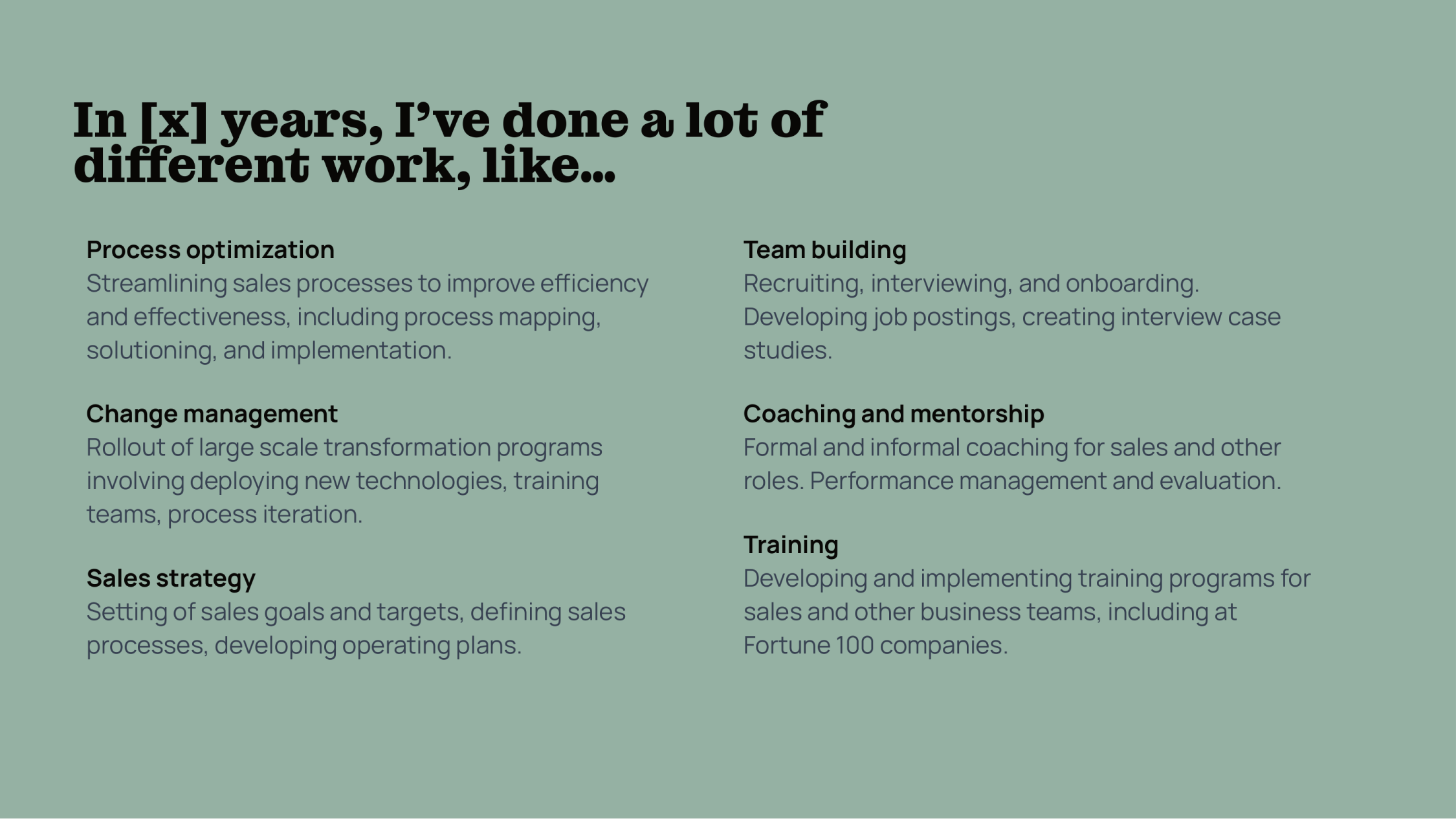 Bold Job Interview and Case Study — slide 5