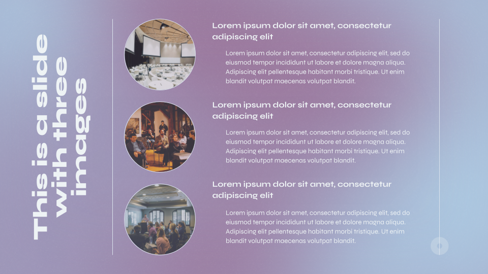 Cosmic Dust Gradient Background Template — slide 13