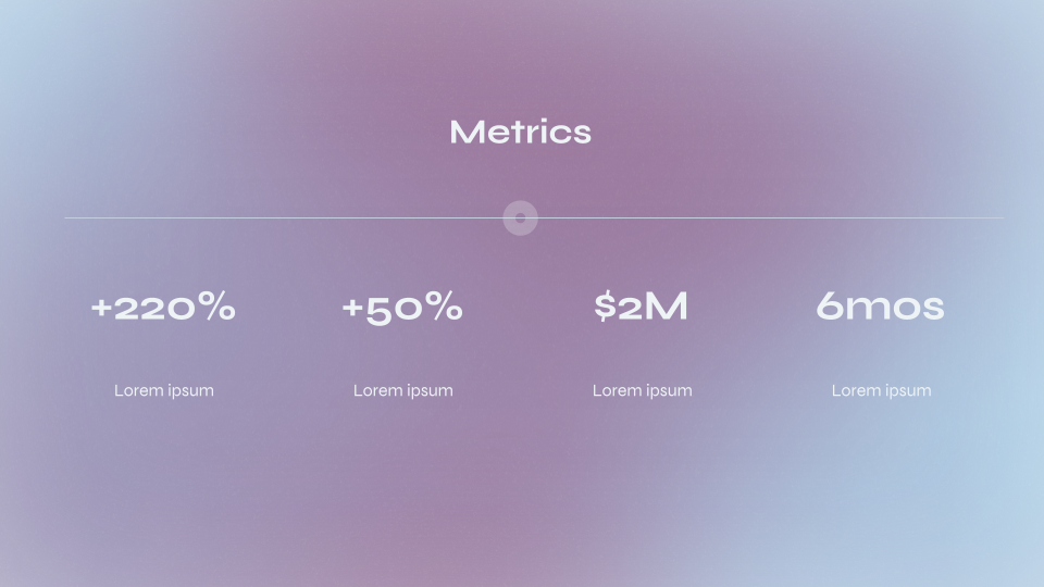 Cosmic Dust Gradient Background Template — slide 15