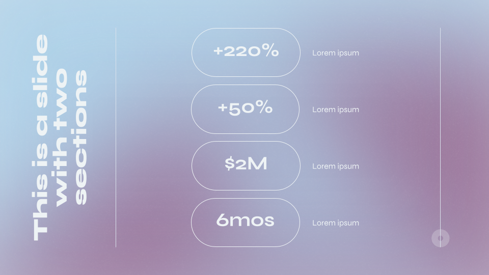 Cosmic Dust Gradient Background Template — slide 16