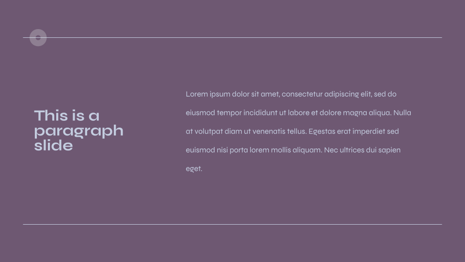 Cosmic Dust Gradient Background Template — slide 4