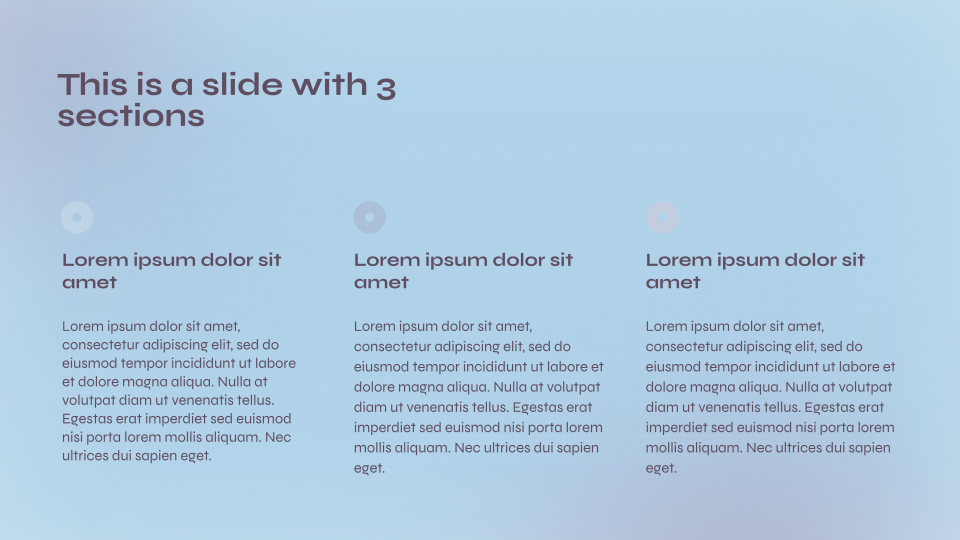 Cosmic Dust Gradient Background Template — slide 7