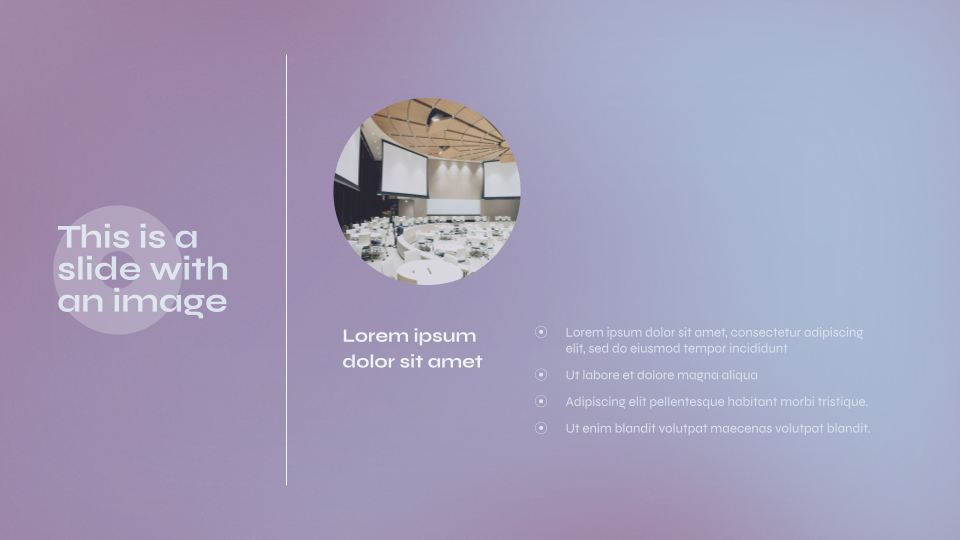 Cosmic Dust Gradient Background Template — slide 9