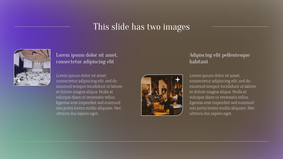 Dark Fairy Gradient Background Template — slide 10
