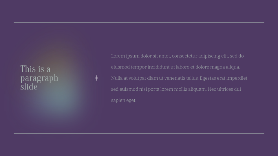 Dark Fairy Gradient Background Template — slide 3