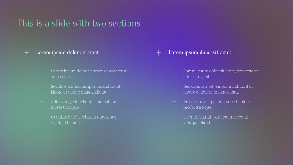 Dark Fairy Gradient Background Template — slide 4