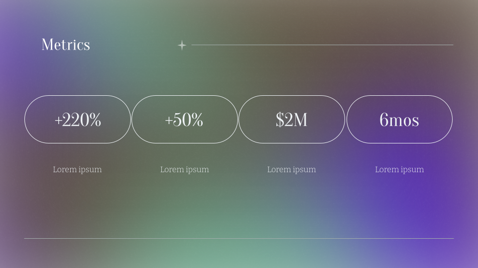 Dark Fairy Gradient Background Template — slide 7