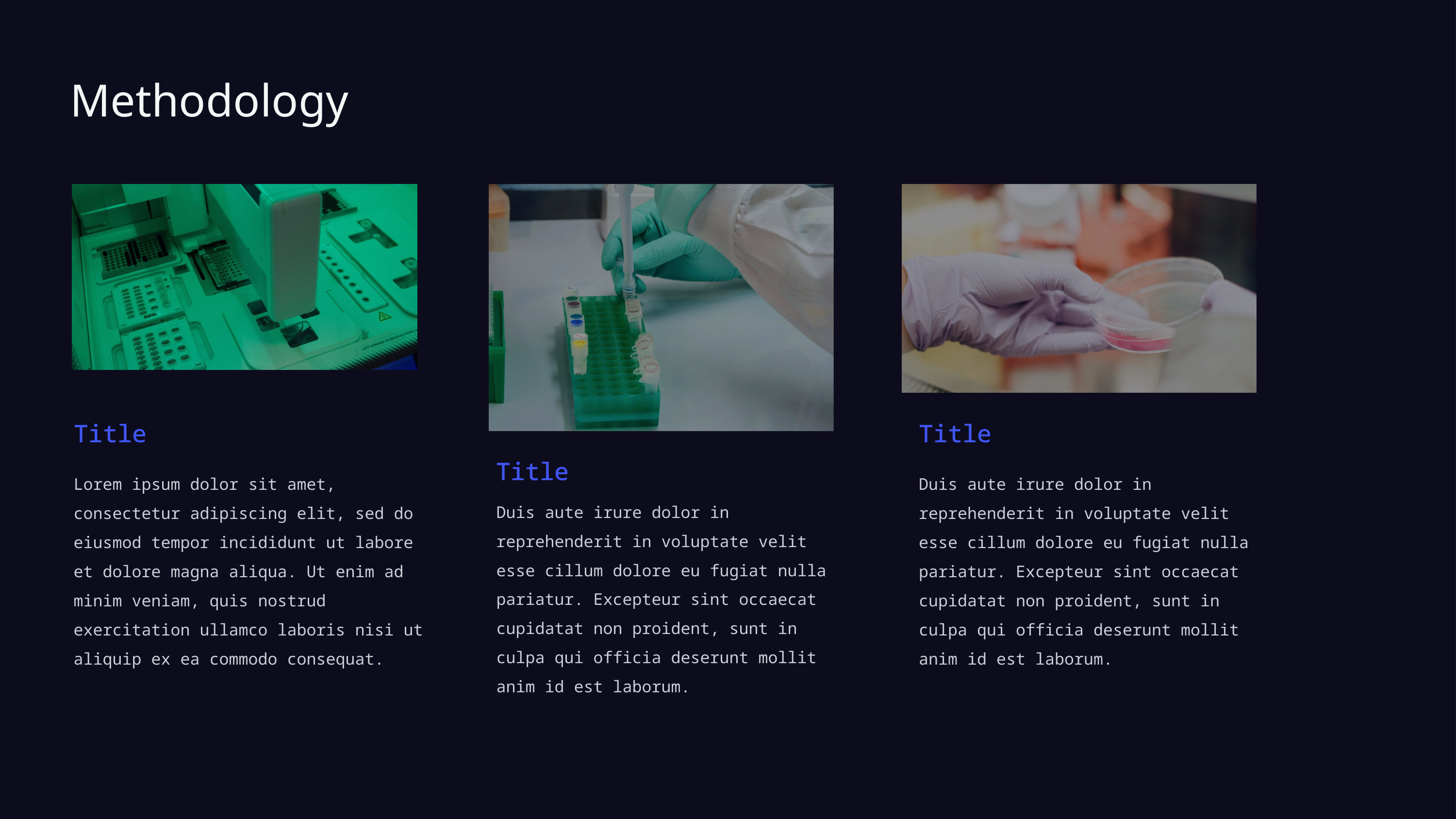 Dark Science and Academic Research Presentation Template — slide 10