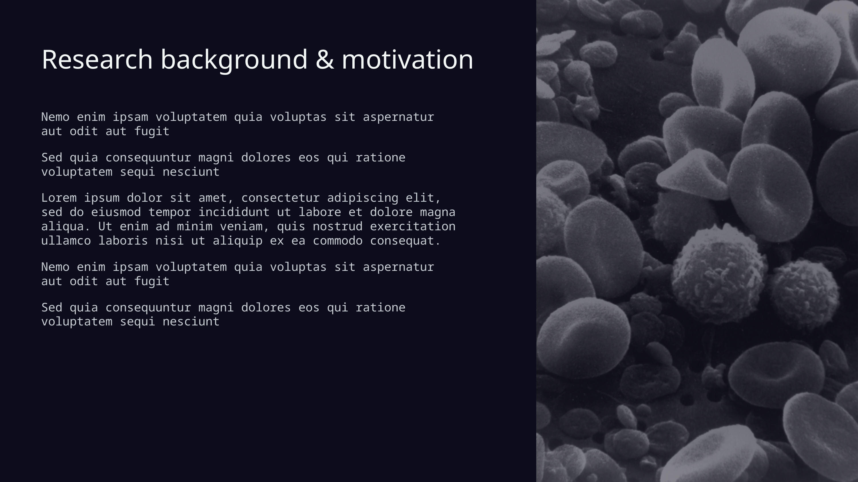 Dark Science and Academic Research Presentation Template — slide 3