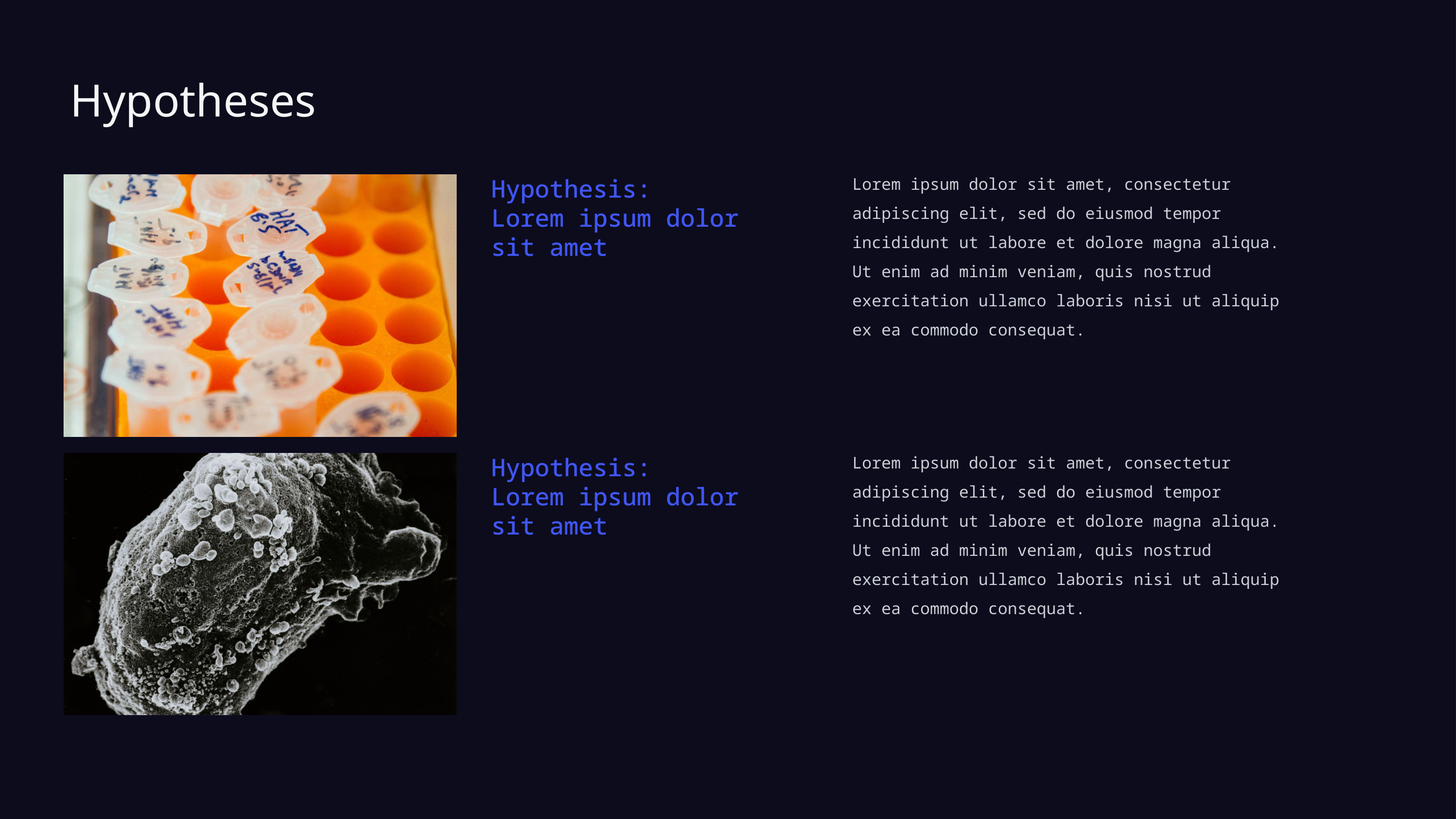 Dark Science and Academic Research Presentation Template — slide 7