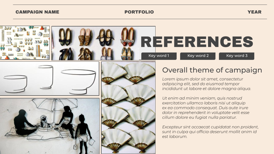 Designer Portfolio Template — slide 4