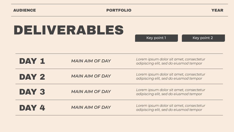 Designer Portfolio Template — slide 6