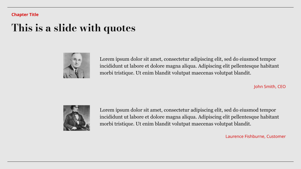 Editorial Presentation Template — slide 11
