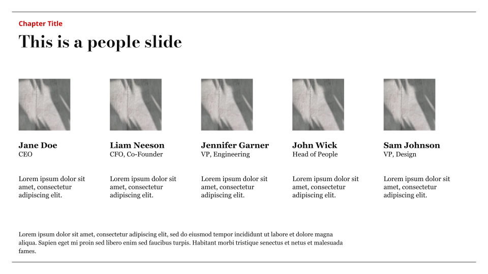 Editorial Presentation Template — slide 15