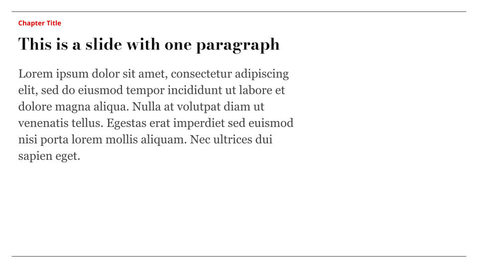 Editorial Presentation Template — slide 4