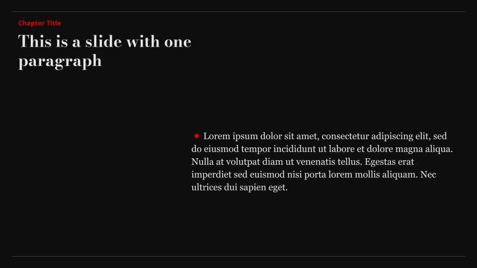Editorial Presentation Template — slide 5