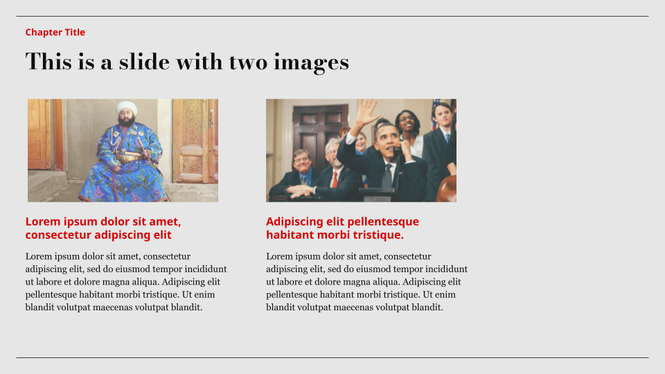 Editorial Presentation Template — slide 9