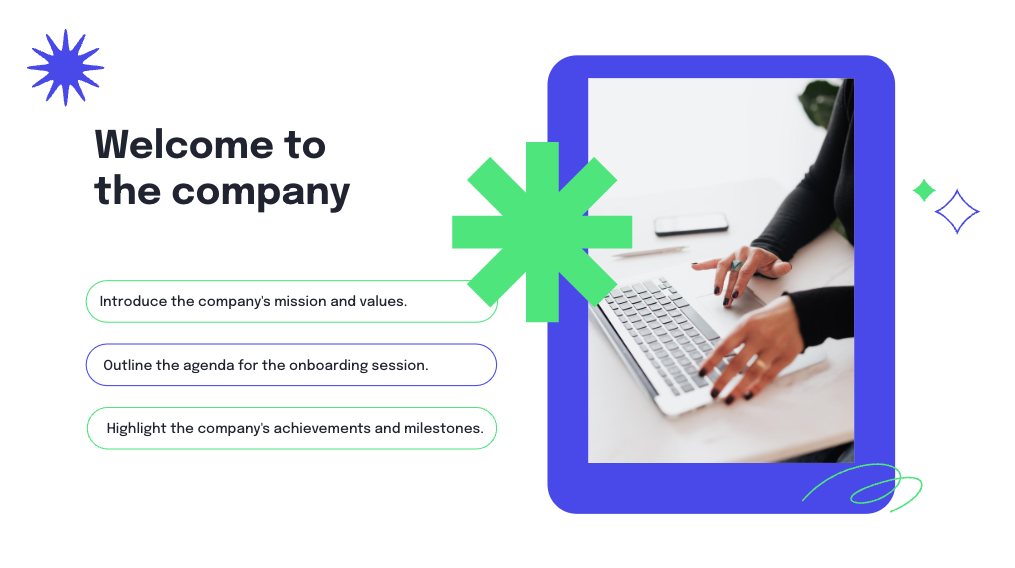 Startup Employee Onboarding Template — slide 3