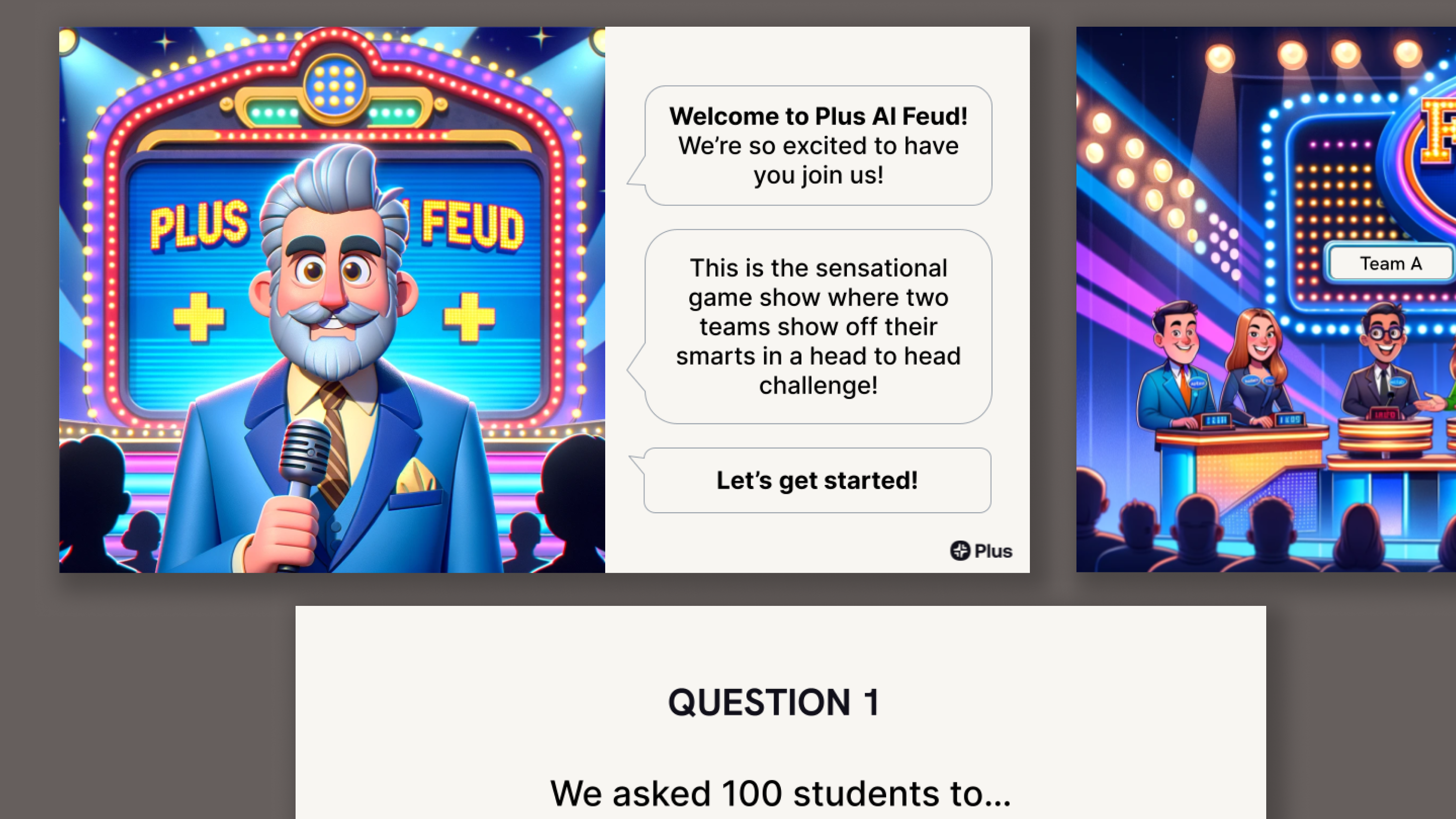 Family Feud template template cover